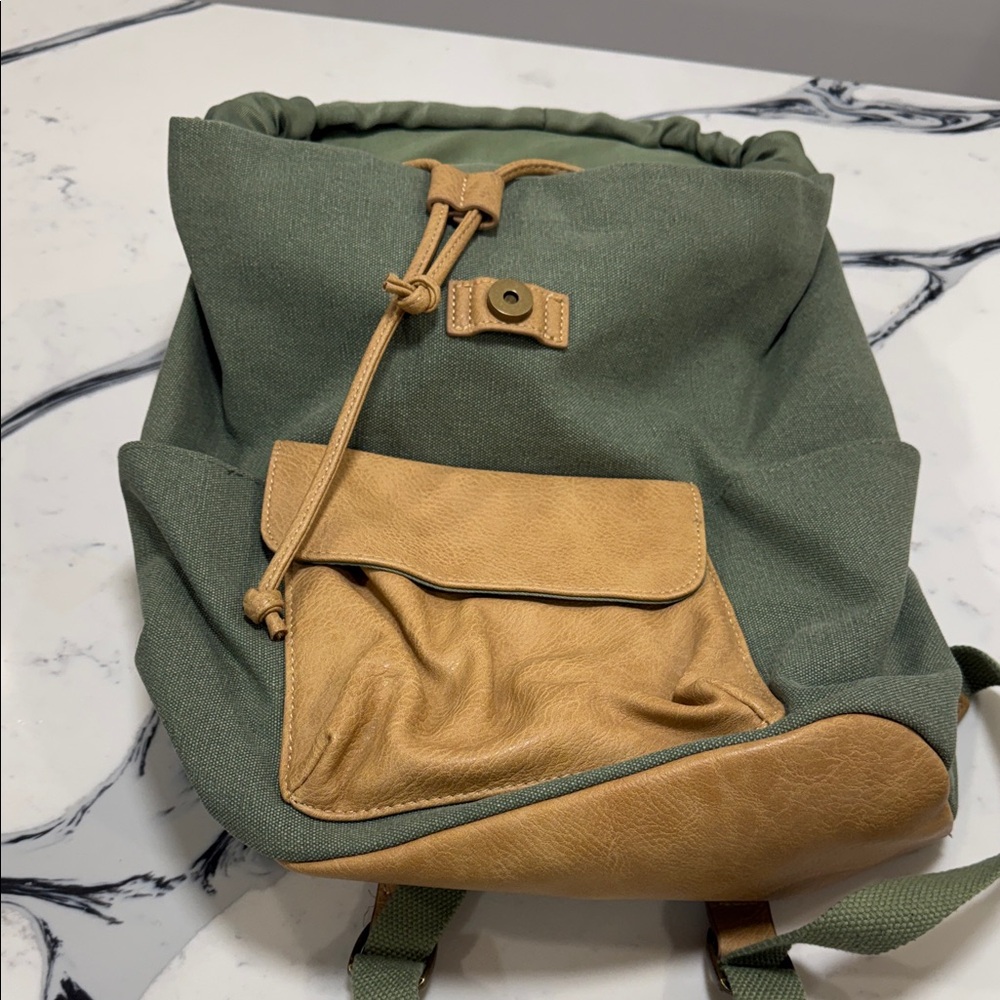 Universal Thread Olive Backpack - Picture 3 of 6